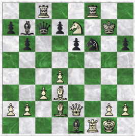 Chess game diagram
