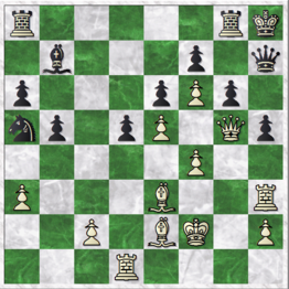 Chess game diagram
