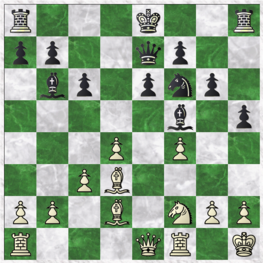 Chess game diagram