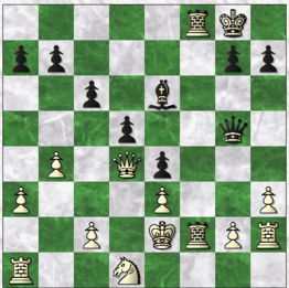 Chess game diagram