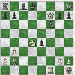 Chess game diagram