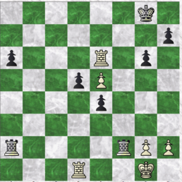 Chess game diagram