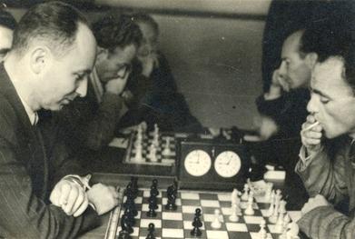 Historical chess photograph