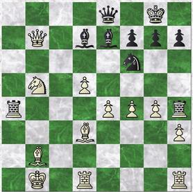Chess game diagram