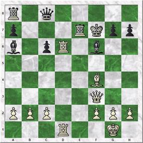 Chess game diagram