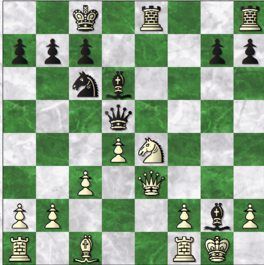 Chess game diagram