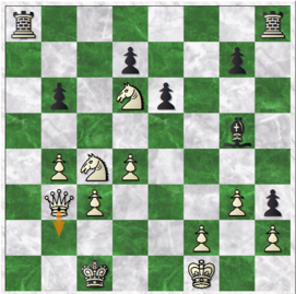 Chess game diagram