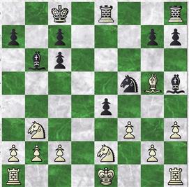 Chess game diagram