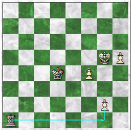 Chess game diagram