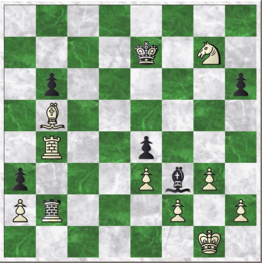 Chess game diagram