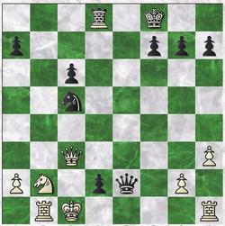 Chess game diagram