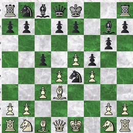 Chess game diagram