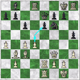 Chess game diagram