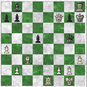 Chess game diagram