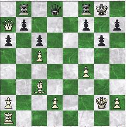 Chess game diagram