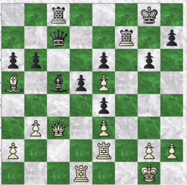 Chess game diagram