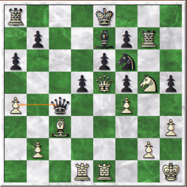 Chess game diagram