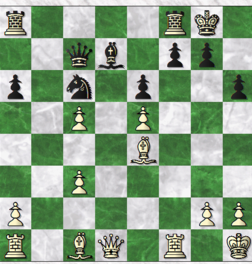 Chess game diagram