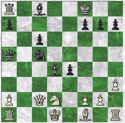 Chess game diagram