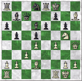 Chess game diagram