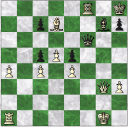 Chess game diagram